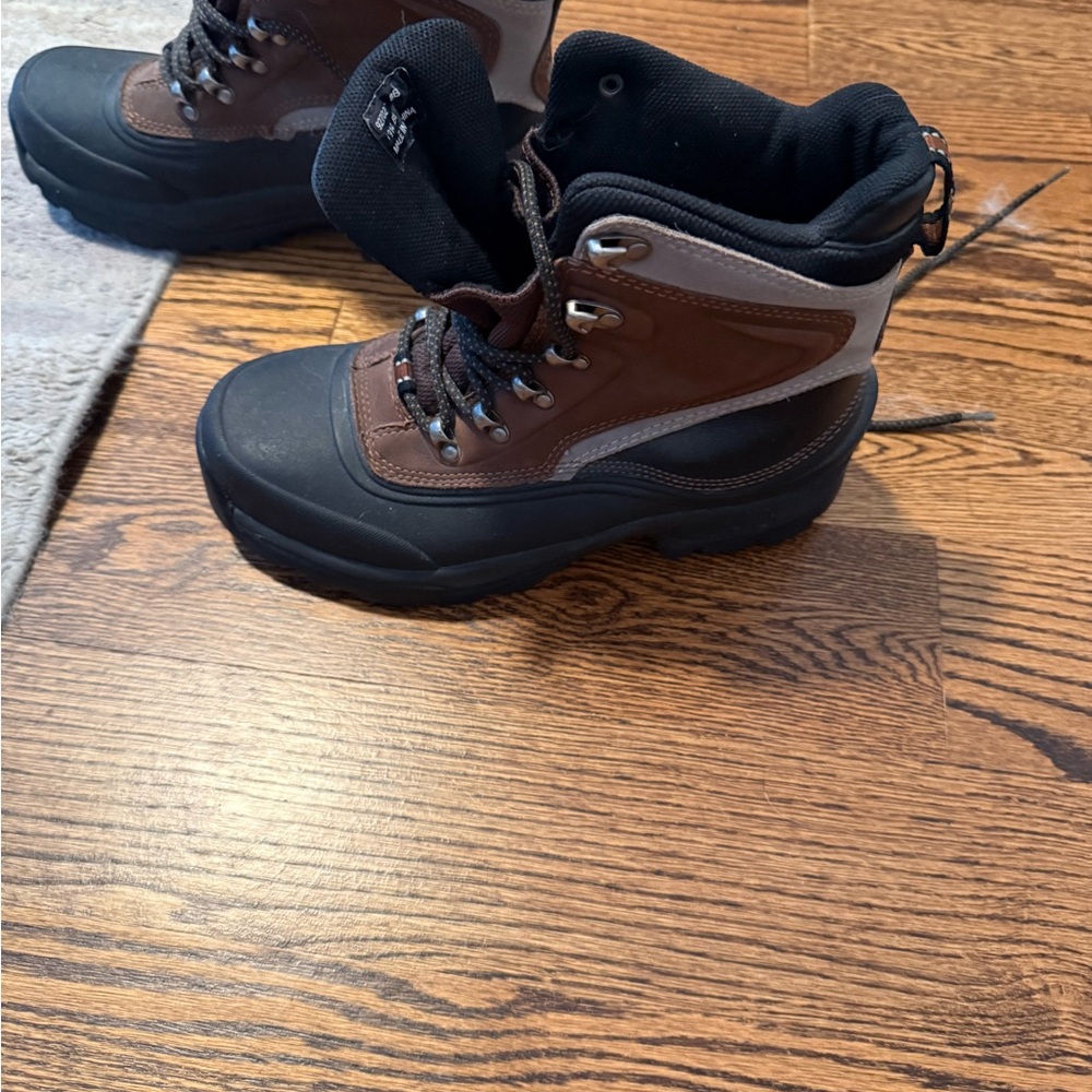Lands' End Two-Tone Winter Boots